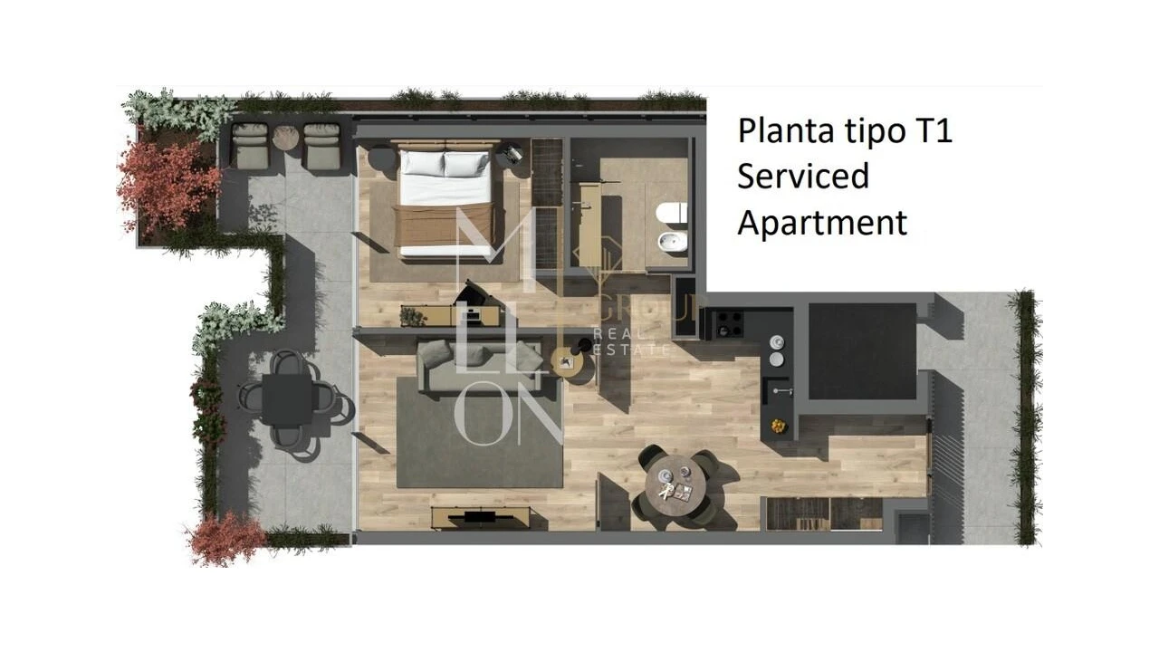 Apartamento T1 para Venda em São Mamede de Infesta e Senhora da Hora Foto 5