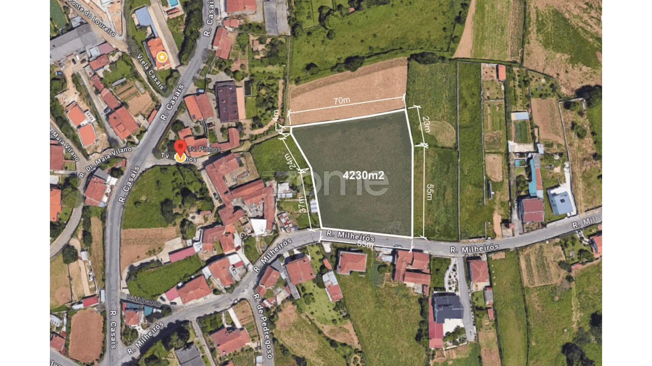 Terreno para Venda em Milheiros de Poiares Foto 8