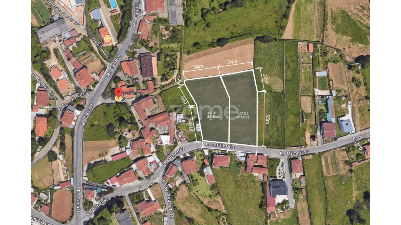 Terreno para Venda em Milheiros de Poiares Foto 9