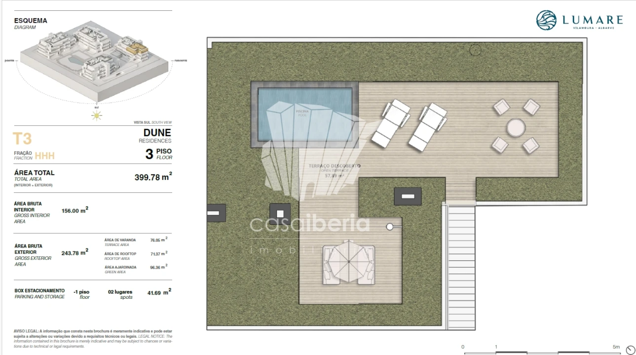 Apartamento T3 para Venda em Quarteira Foto 24