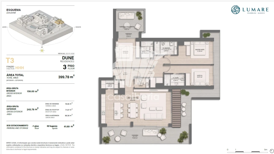 Apartamento T3 para Venda em Quarteira Foto 23