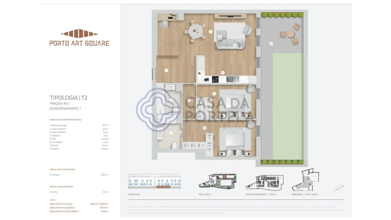 Apartamento T2 para Venda em Cedofeita, Santo Ildefonso, Sé, Miragaia, São Nicolau e Vitória Foto 10
