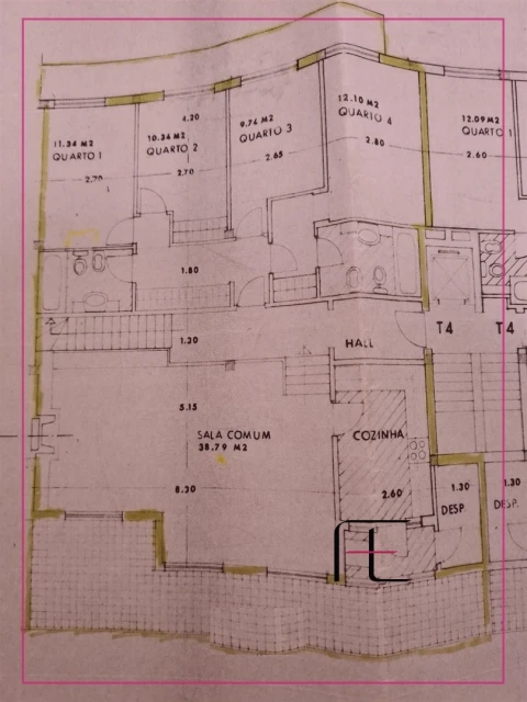 Apartamento T4 para Venda em Moreira