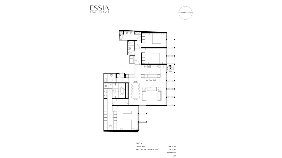 Apartamento T0 para Venda em Cedofeita, Santo Ildefonso, Sé, Miragaia, São Nicolau e Vitória Planta 3