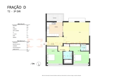 Apartamento T2 para Venda em Santa Clara