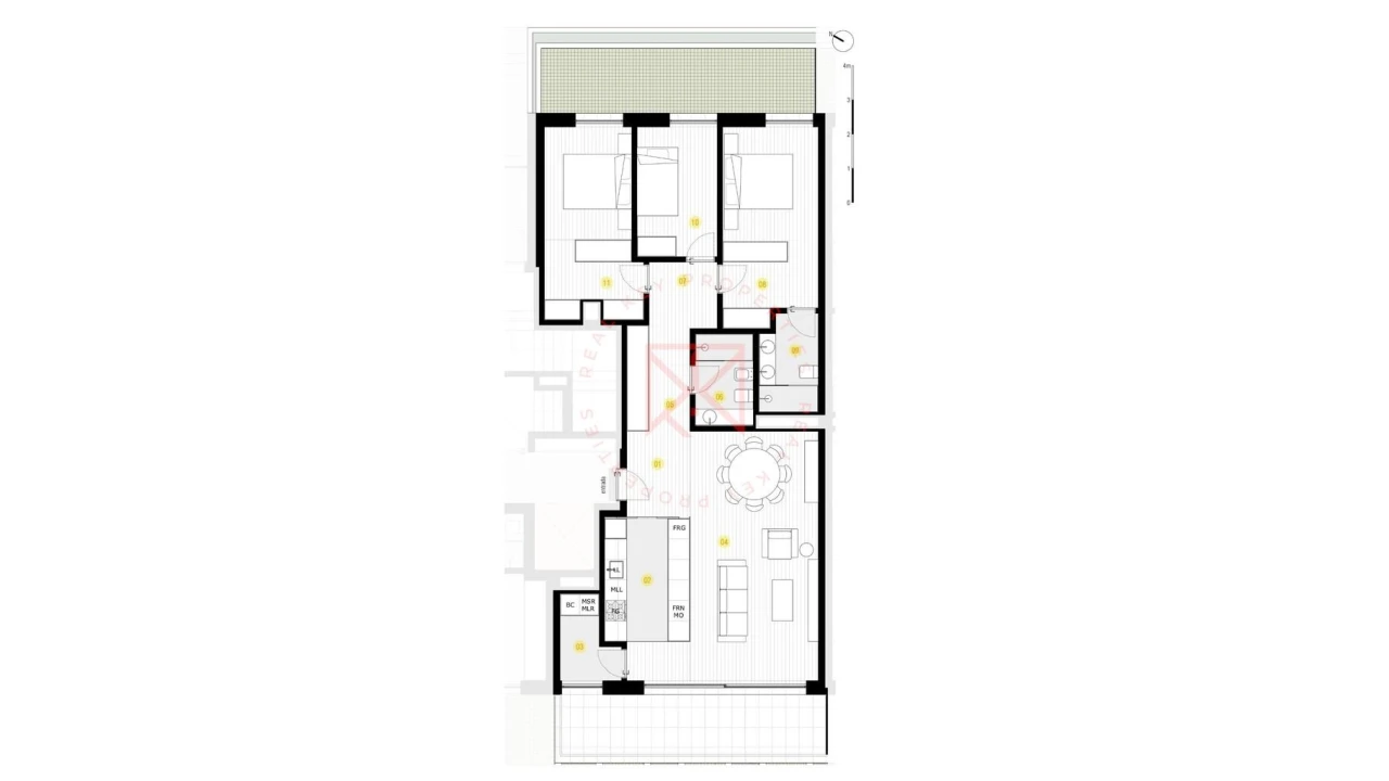 Apartamento T3 para Venda em Canidelo Foto 11