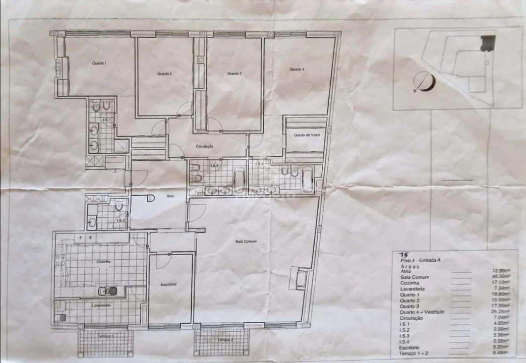 Apartamento T5 para Venda em Santa Marinha e São Pedro da Afurada Foto 43