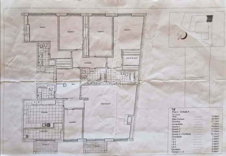 Apartamento T5 para Venda em Santa Marinha e São Pedro da Afurada Foto 43