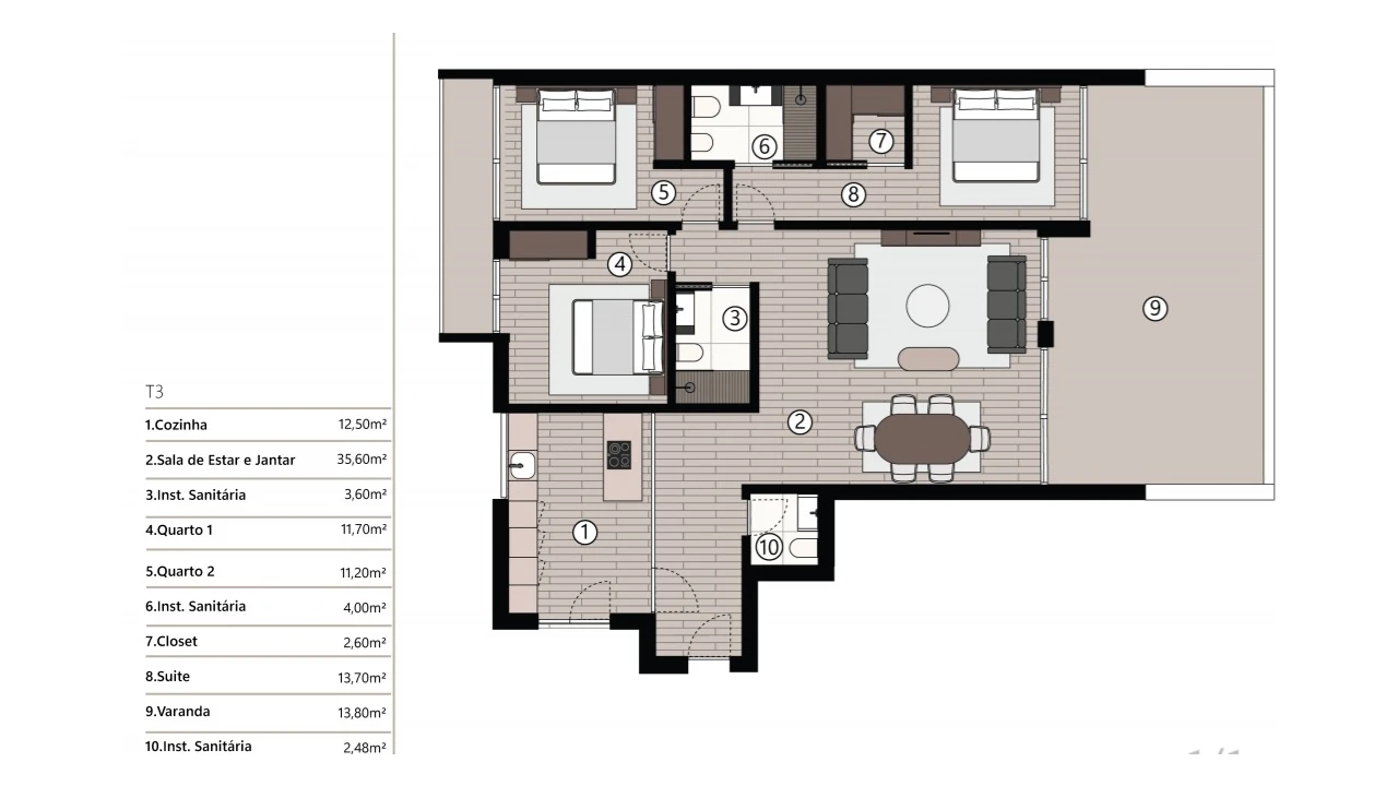 Apartamento T0 para Venda em São Martinho Foto 19