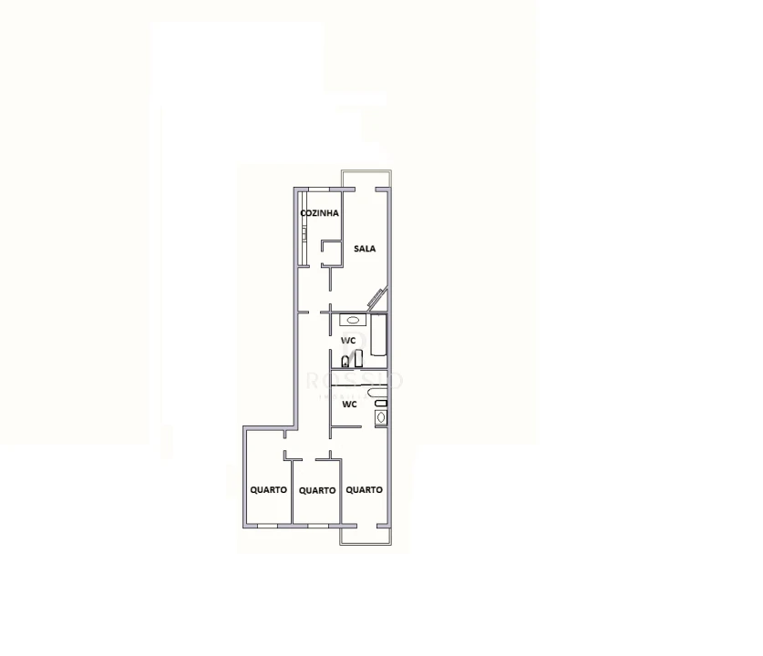 Apartamento T3 para Venda em Real, Dume e Semelhe Foto 1