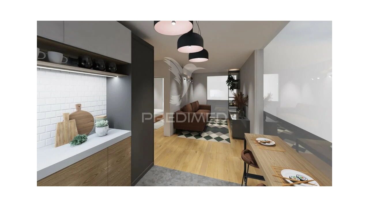 Apartamento T1 para Venda em Darque Foto 2