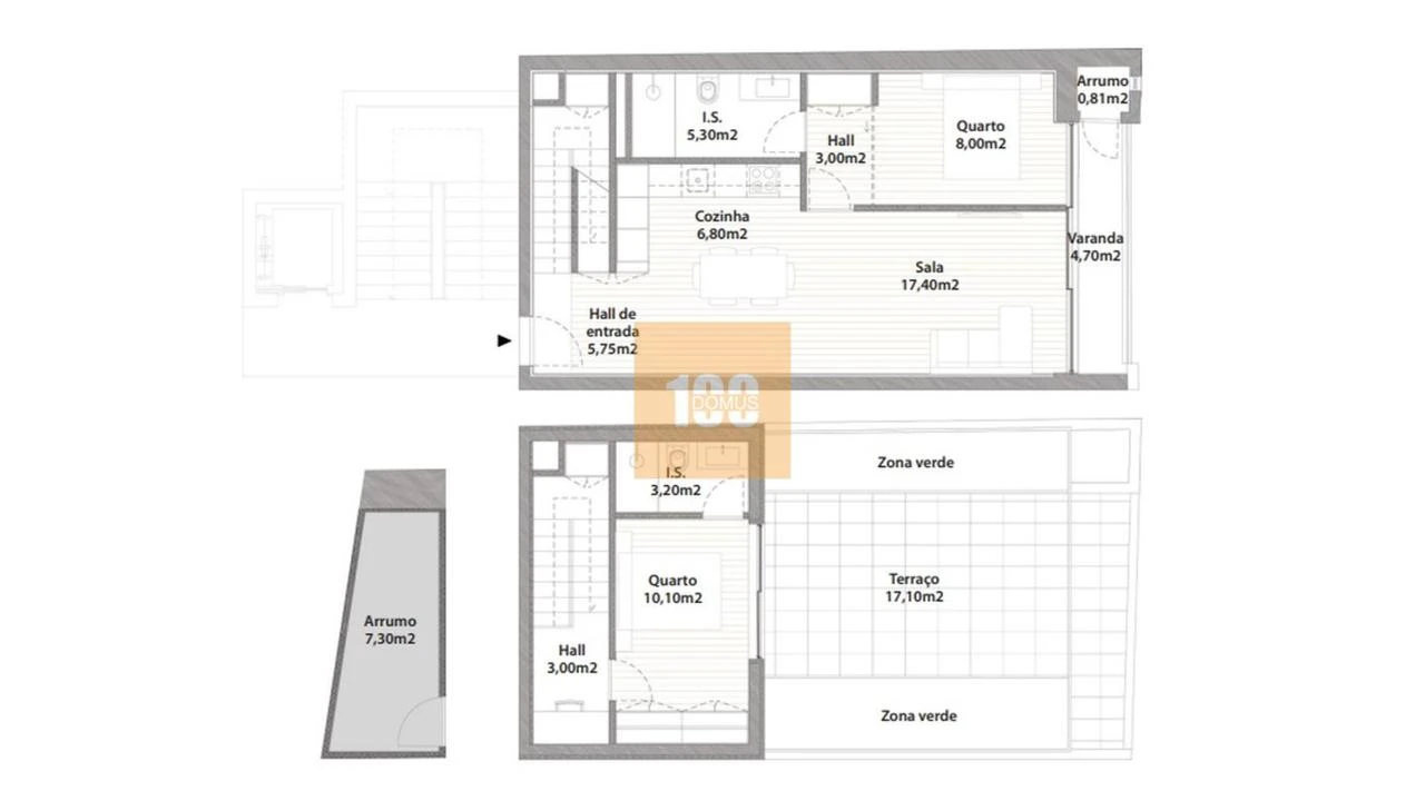 Apartamento T2 para Venda em Cedofeita, Santo Ildefonso, Sé, Miragaia, São Nicolau e Vitória Foto 28