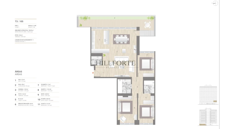 Apartamento T3 para Venda em Estrela Foto 16