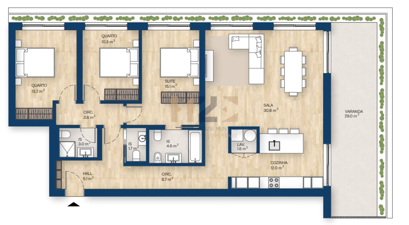 Apartamento T3 para Venda em Canidelo Foto 29