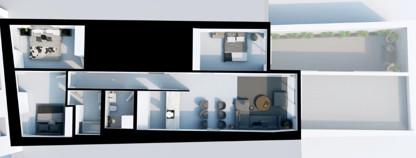Apartamento T3 para Venda em Arroios Planta 1