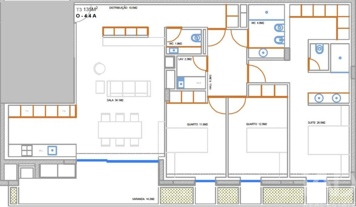 Apartamento T3 para Venda em Ramalde Foto 17