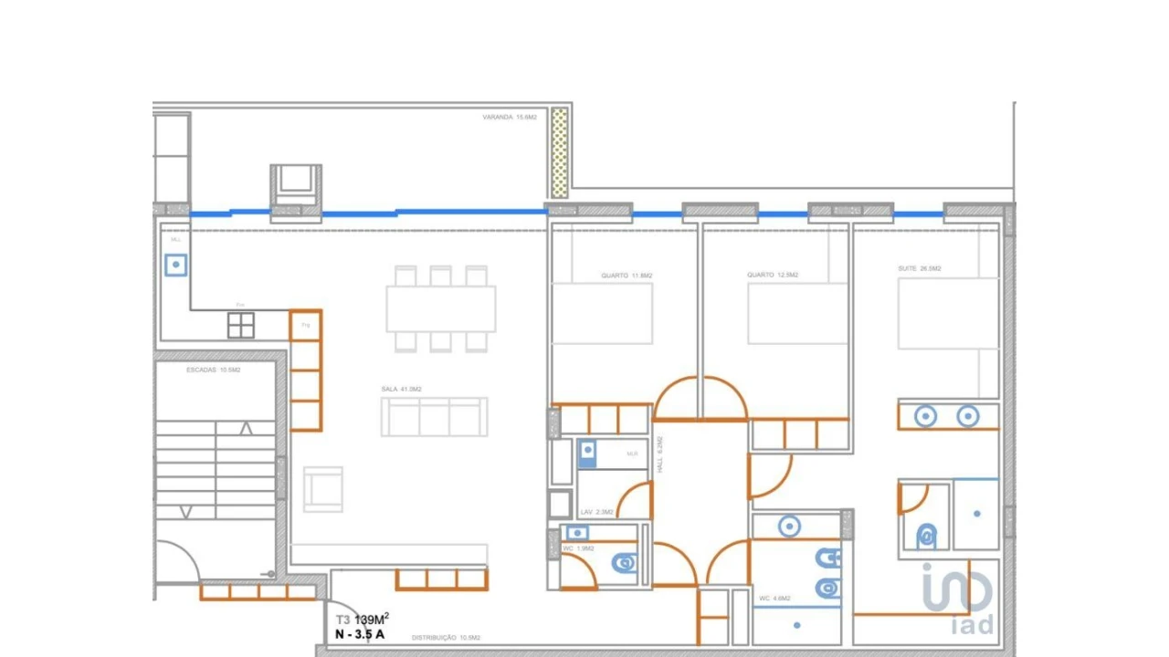 Apartamento T3 para Venda em Ramalde Foto 8
