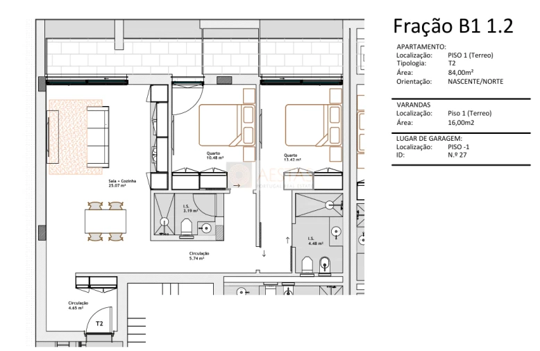 Apartamento T2 para Venda em Paranhos Foto 10