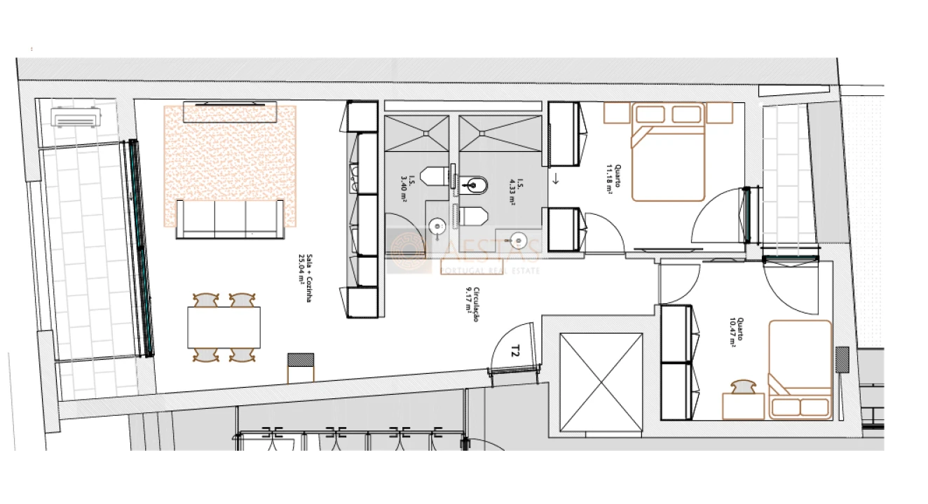 Apartamento T2 para Venda em Paranhos Foto 10
