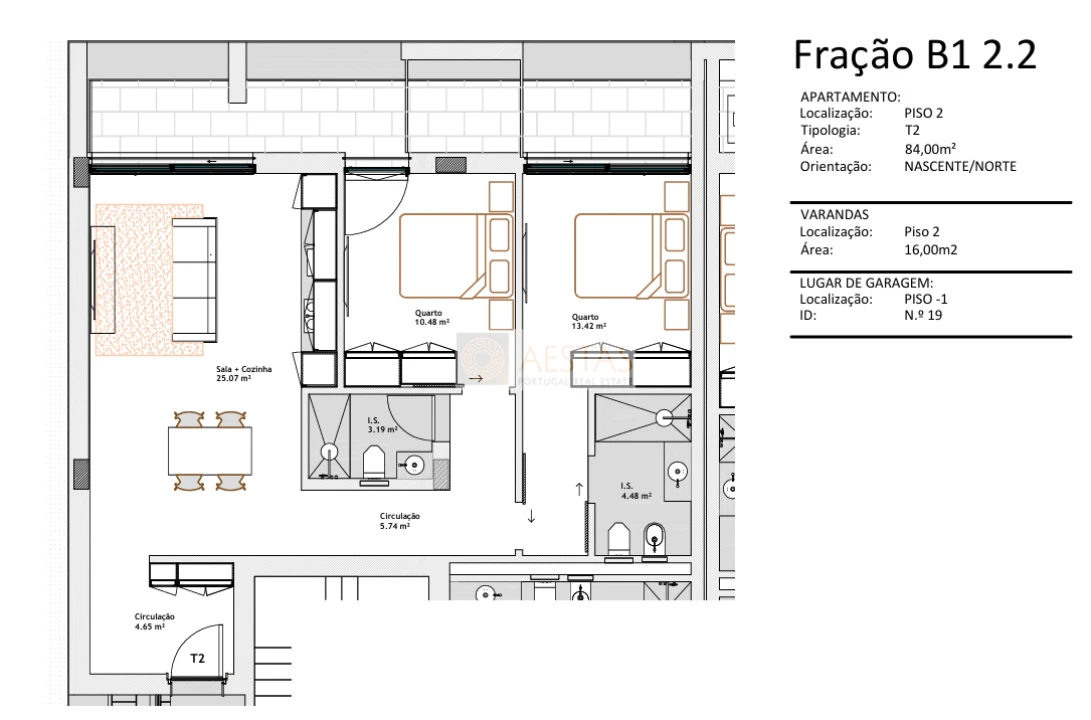 Apartamento T2 para Venda em Paranhos Foto 10