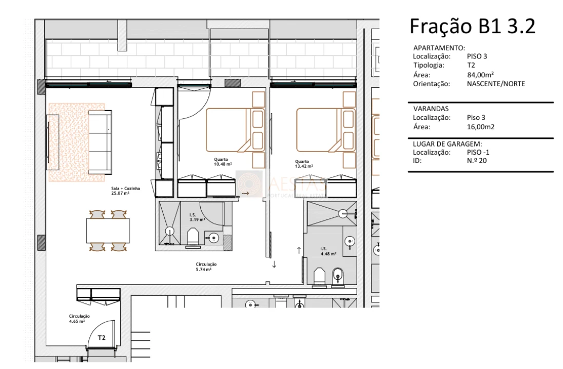 Apartamento T2 para Venda em Paranhos Foto 9