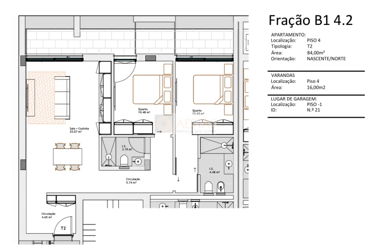 Apartamento T2 para Venda em Paranhos Foto 10