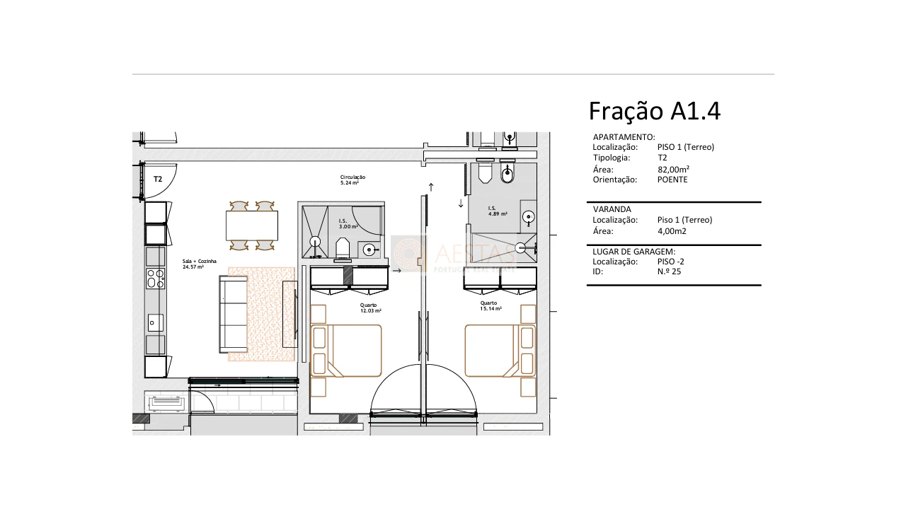 Apartamento T2 para Venda em Paranhos Foto 10