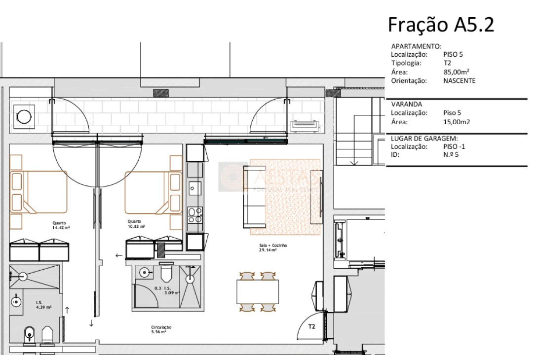 Apartamento T2 para Venda em Paranhos Foto 10