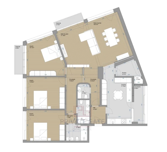 Apartamento T3 para Venda em Aldoar, Foz do Douro e Nevogilde Foto 2
