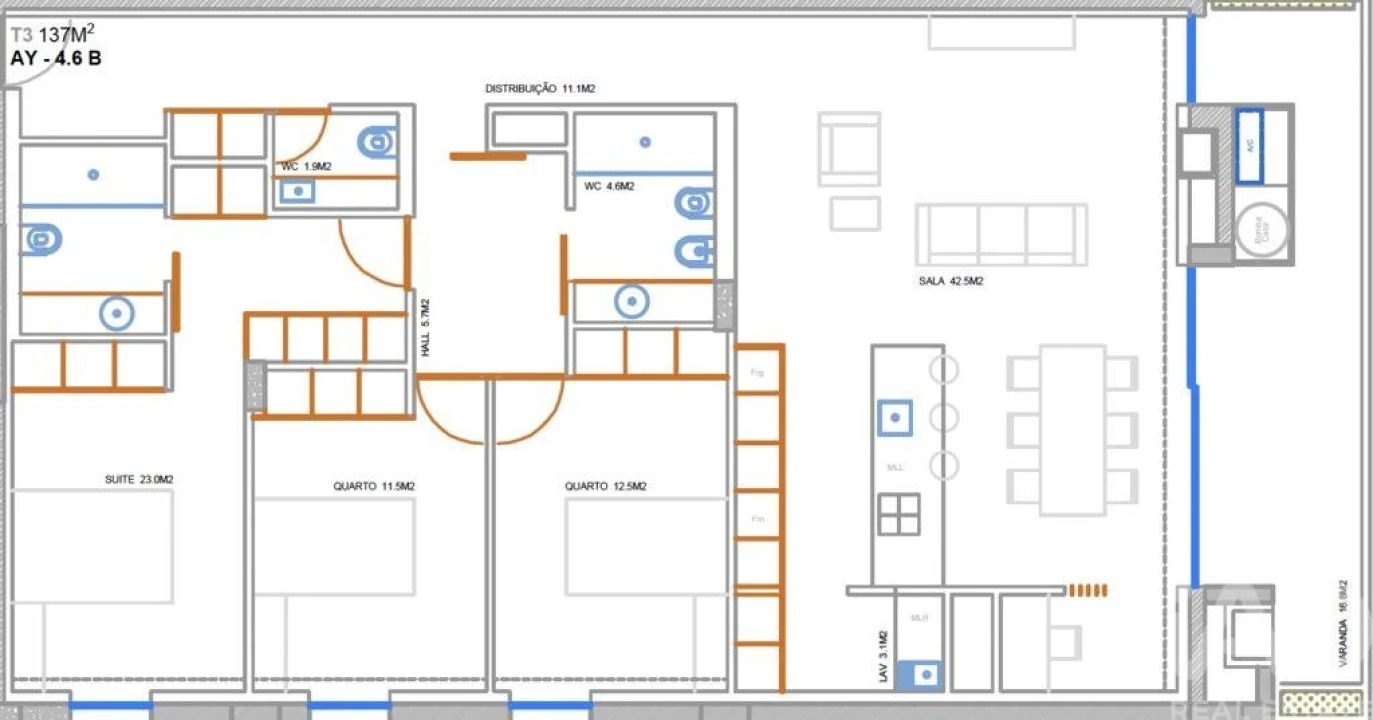 Apartamento T3 para Venda em Ramalde Foto 18