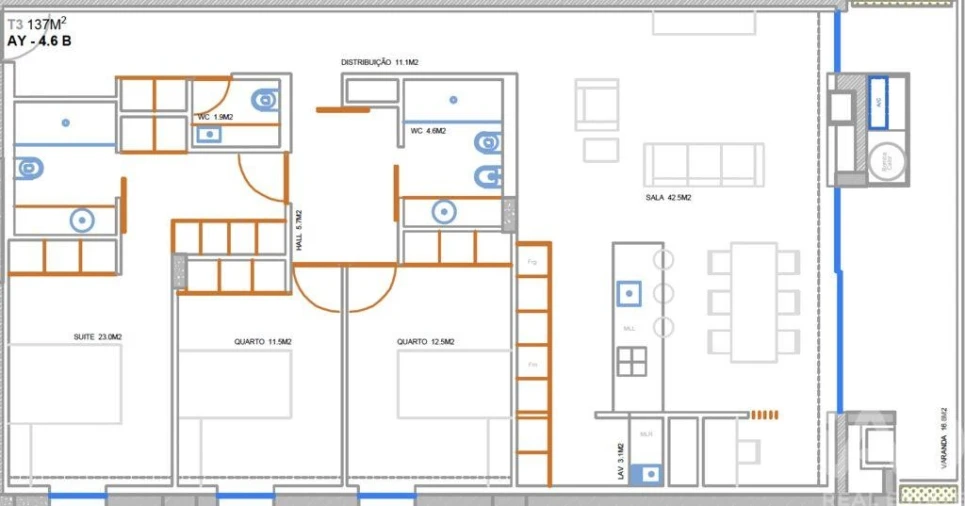 Apartamento T3 para Venda em Ramalde Foto 18