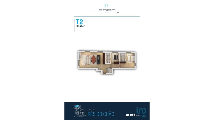 Apartamento T2 para Venda em Vila do Conde Foto 15