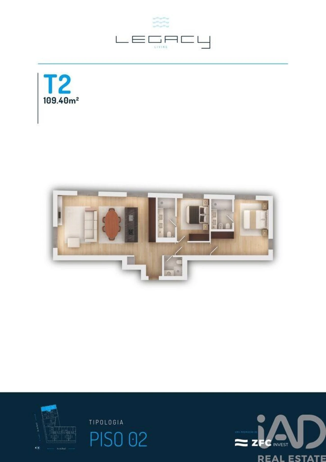 Apartamento T2 para Venda em Vila do Conde Foto 16