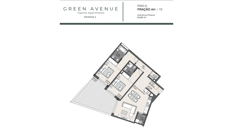 Apartamento T2 para Venda em Rio Tinto