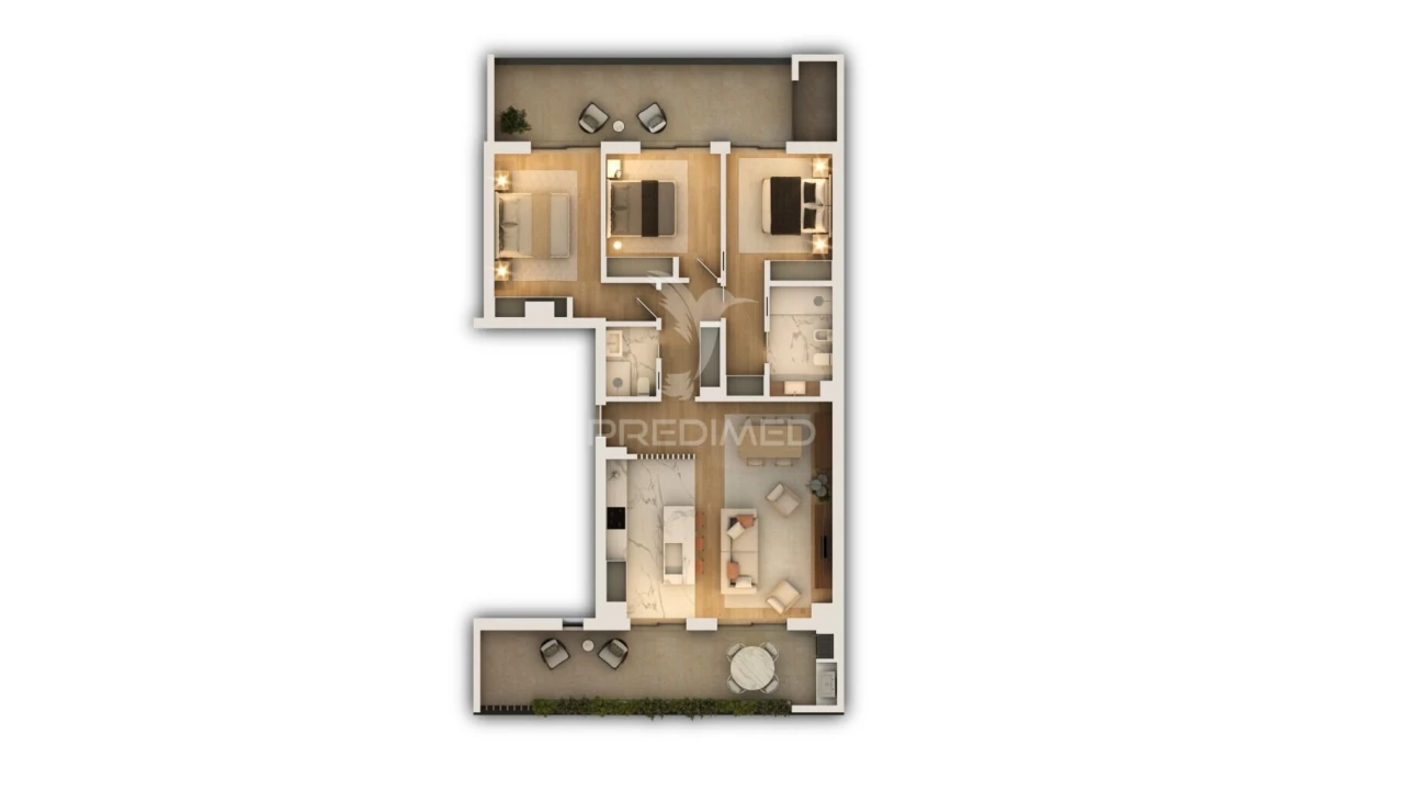 Apartamento T3 para Venda em Portimão Foto 9