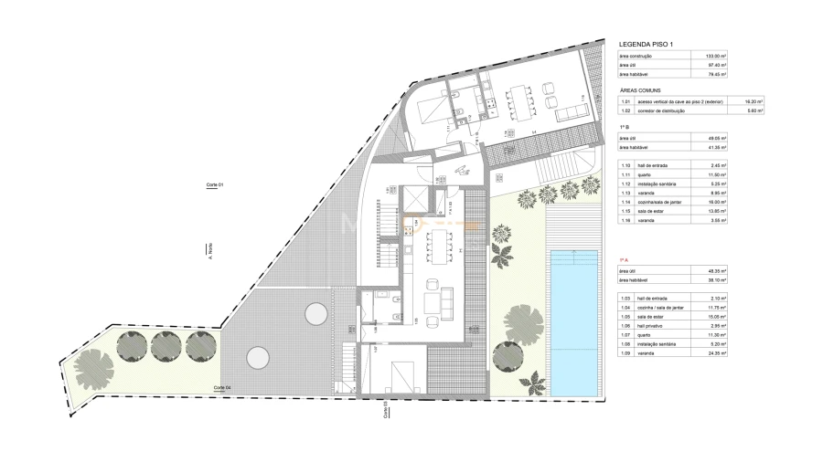 Apartamento T6 para Venda em Luz Planta 2