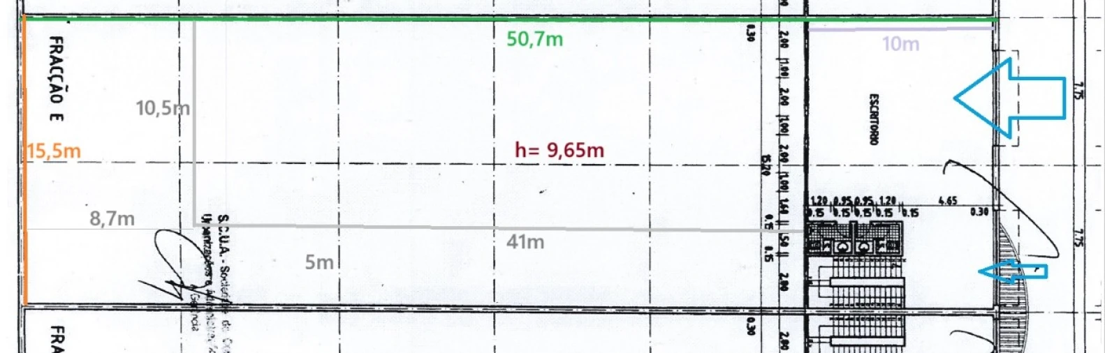 Armazém para Venda em Alverca do Ribatejo e Sobralinho Planta 1