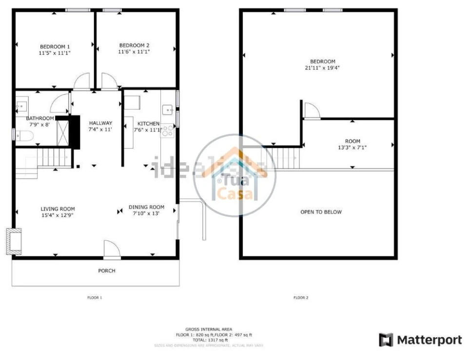 Moradia T3 para Venda em Ourentã Foto 79