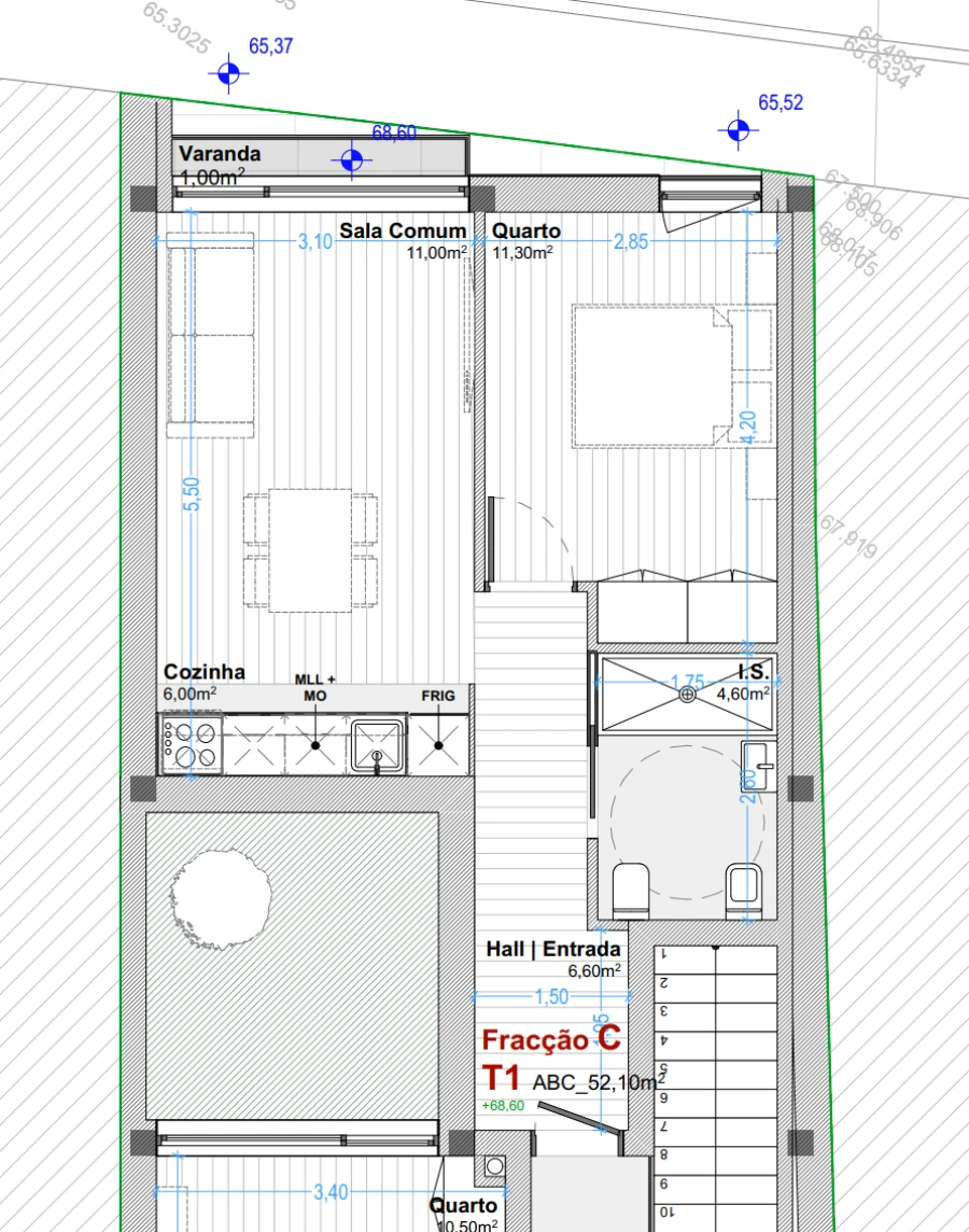 Apartamento T1 para Venda em Matosinhos e Leça da Palmeira Foto 15