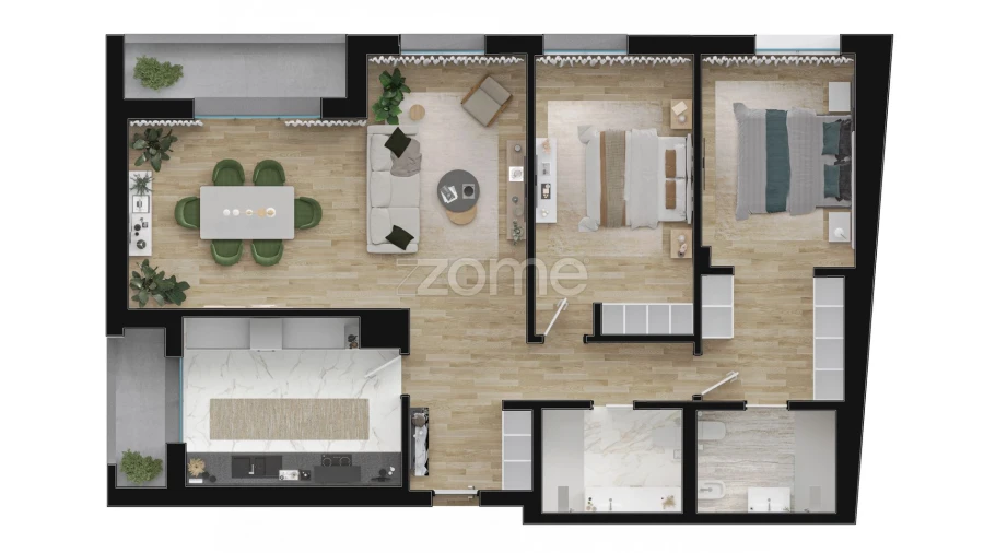 Apartamento T2 para Venda em Pontinha e Famões Foto 15