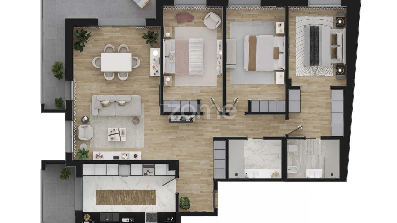 Apartamento T3 para Venda em Pontinha e Famões Foto 2