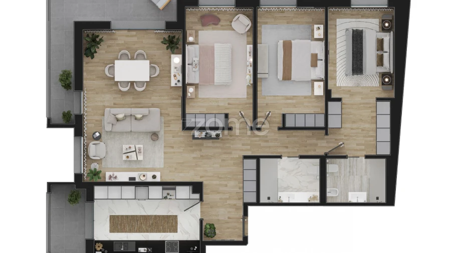 Apartamento T3 para Venda em Pontinha e Famões Foto 2