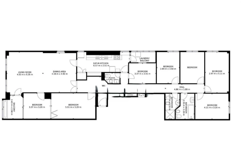 Apartamento T5 para Venda em Cedofeita, Santo Ildefonso, Sé, Miragaia, São Nicolau e Vitória Planta 1