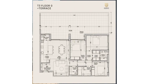Apartamento T3 para Venda em Aguas Santas