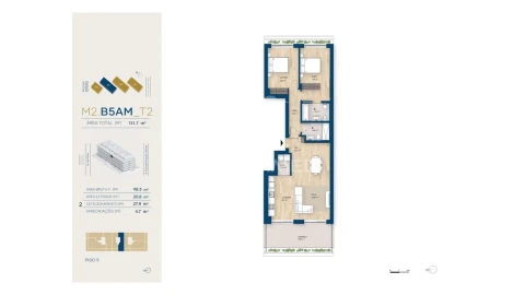 Apartamento T2 para Venda em Canidelo