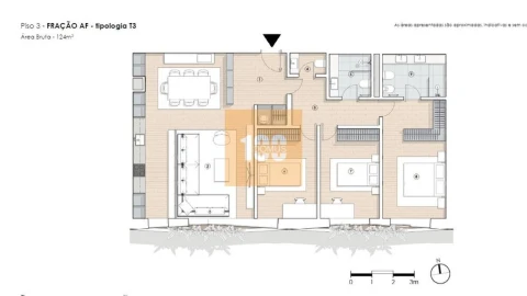 Apartamento T3 para Venda em Paranhos