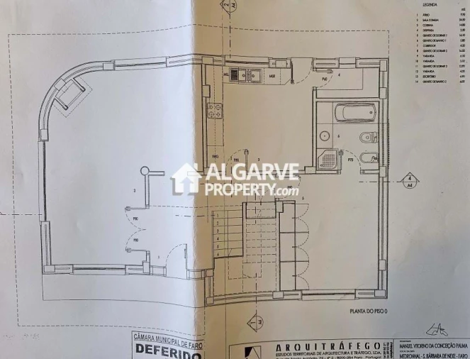 Moradia T4 para Venda em Santa Barbara de Nexe Planta 2