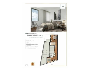 Apartamento T1 para Venda em Cedofeita, Santo Ildefonso, Sé, Miragaia, São Nicolau e Vitória
