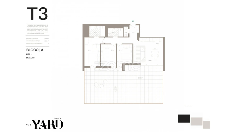 Apartamento T3 para Venda em Santa Marinha e São Pedro da Afurada Foto 14
