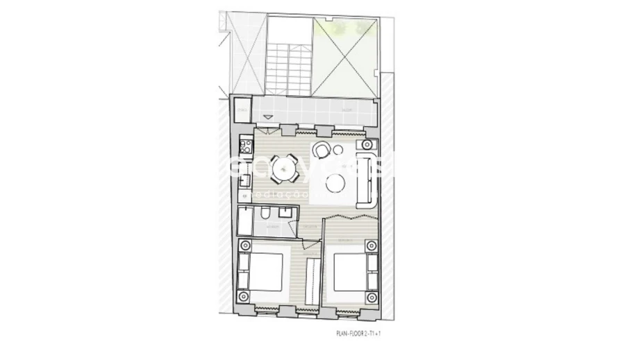Apartamento T2 para Venda em São Vicente Foto 4